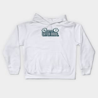 Super Catch Bros, PHI - White Kids Hoodie